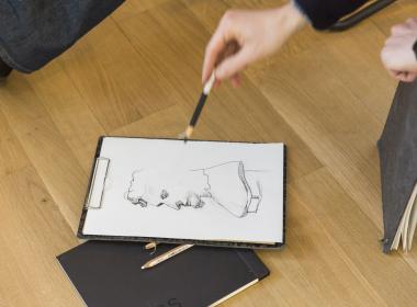 Das LWL-Museum für Kunst und Kultur bietet wieder Online-Zeichenworkshops an.<br>Foto: LWL/Hanna Neander