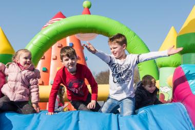 Spaß für die ganze Familie bietet das Museumsfest im Schiffshebewerk.&lt;br&gt;Foto: LWL/Hessmann 
