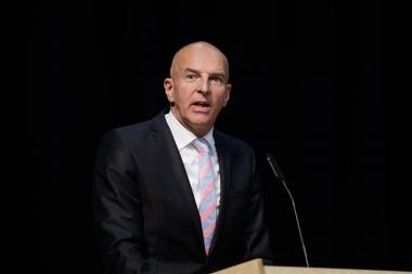 Der Erste Landesrat und Kämmerer des LWL, Dr. Georg Lunemann, stellte in der Landschaftsversammlung den Haushaltsplan für das Jahr 2022 vor.&lt;br&gt;Foto: LWL/Tronquet 