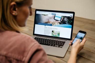 Naturbeobachtungen für die Bioblitze können zum Beispiel über die App ObsIdentify oder über die Webseite Observation.org gemeldet werden.<br>Foto: LWL/Steinweg