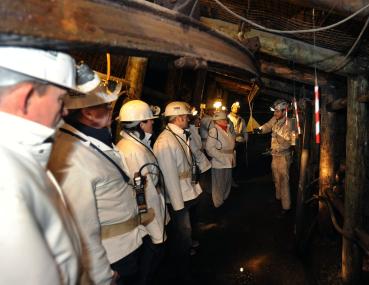 Im Bergwerk des LWL-Industriemuseums Zeche Nachtigall erfahren Besucher, wie Kohle in früheren Zeiten abgebaut wurde.<br>Foto: LWL 