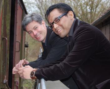 Das Duo "Boogielicious" mit David Herzel (l.) und Eeco Rijken Rapp.<br>Foto: David Herzel