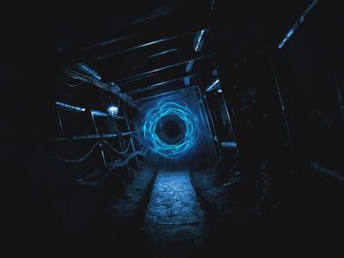 Ein "Zeittunnel" als verbindendes Element zwischen Vergangenheit, Gegenwart ist das Leitmotiv des Medienkunstfestivals "Futur 21".<br>Foto: LWL / Altobelli, Hans Starck