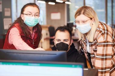Arbeitslosigkeit von Menschen mit Behinderung dauerhaft höher als vor Corona. Das LWL-Inklusionsamt Arbeit unterstützt private und öffentliche Arbeitgeber, Arbeitsplätze für schwerbehinderte Menschen zu schaffen und zu erhalten.<br> Foto: LWL/ Haslauer