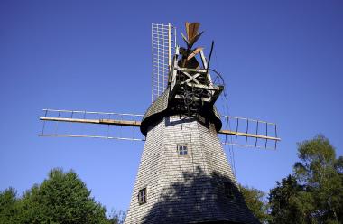 Die Windmühle ist an einen gut sichtbaren Platz im oberen  Museumsbereich umgezogen.<br>Foto: LWL