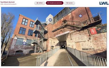 Ein neuer 360-Grad-Rundgang führt vom Erdgeschoss bis in die Skylounge des LWL-Museums.<br>Foto: LWL