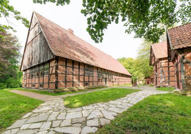 Der Münsterländer Gräftenhof wurde 2019 nach einer Restaurierung wiedereröffnet.<br>Foto: LWL/Hesterbrink/Pölert