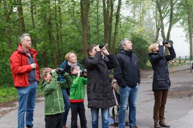 Früh aufstehen heißt es für die Vogelstimmenexkursion am 1. Mai.<br>Foto: LWL / Appelhans