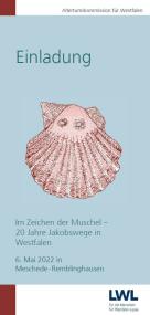 Flyer "Im Zeichen der Muschel".<br>Grafik: LWL