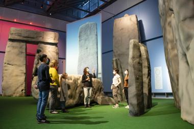 Passend zur aktuellen Sonderausstellung "Stonehenge" steht die Extraschicht im LWL-Archäologiemuseum ganz im Zeichen Großbritanniens.<br>Foto: LWL/ C. Kniel