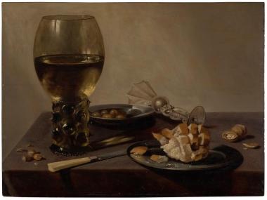 Das Stillleben von Pieter Claesz aus dem 17. Jahrhundert ist das Kunstwerk des Monats Juni im LWL-Museum für Kunst und Kultur.<br>Foto: LWL/Neander