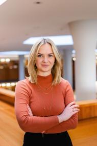 Kristina Lunz ist Autorin des Buchs "Die Zukunft der Außenpolitik ist feministisch".<br>Foto: Konstantin Börner