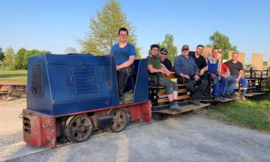 Mitglieder und Vorstand der Feldbahnfreunde Lippe.<br>Foto: Feldbahnfreunde Lippe e.V.