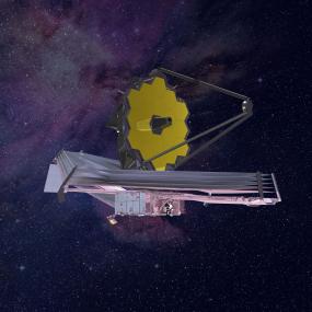 Das James-Webb-Weltraumteleskop ist seit sechs Monaten im All. Nun werden die ersten Bilder der Öffentlichkeit präsentiert.<br>Bild: NASA/ESA
