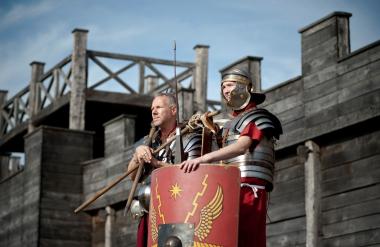 Am ersten Augustwochenende schlagen die Römer in Haltern ihre Zelte auf.<br>Foto: LWL/ Esser