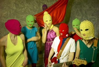 Das Künstlerinnenkollektiv Pussy Riot spielt am Montag (5.9.) um 20 Uhr ein Konzert im LWL-Museum für Kunst und Kultur.<br>Foto: Igor Mukhin