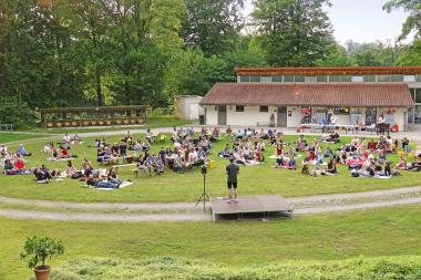 Der Freilichtslam verspricht Wortakrobatik der besonderen Art.<br>Foto: LWL/Jähne