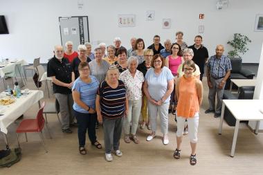 Die ehrenamtlichen Helferinnen und Helfer des LWL-Wohnverbundes und -Pflegezentrums Marsberg.<br>Bild: LWL/Hollwedel