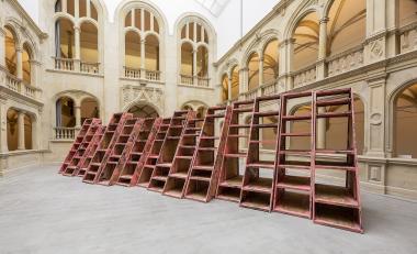 Der Kurator Dr. Damian Lentini spricht am Donnerstag (15.9.) um 19 Uhr zum Schaffen Phyllida Barlows im LWL-Museum für Kunst und Kultur.<br>Foto: LWL / Hanna Neander