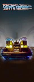 Der Nachbau des DeLorean in VR-Filmkulisse.<br>Foto: LWL