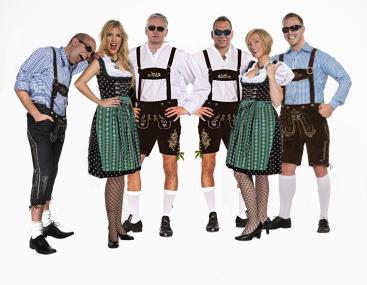 Die Band "Partyinferno" bringt Wies'n-Hits mit nach Hattingen.<br>Foto: Agentur