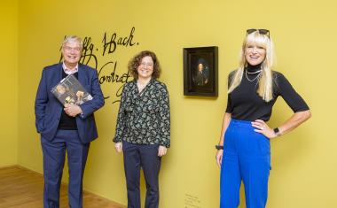 (V.l.n.r.) Dr. Hermann Arnhold, Direktor des LWL-Museums für Kunst und Kultur, Dr. Judith Claus, Kuratorin der Ausstellung und Dr. Barbara Rüschoff-Parzinger, LWL-Kulturdezernentin, freuen sich auf die Eröffnung der Ausstellung "Wolfgang Heimbach. Ein deutscher Barockmaler an europäischen Höfen".<br>Foto: LWL