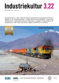 Cover der 100. Ausgabe der Zeitschrift "Industriekultur".<br>Foto: Klartext-Verlag