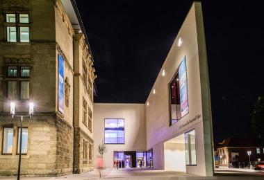 Am Freitag (14.10.) können die Besucher:innen von 18 bis 24 Uhr verschiedene inklusive Kunstprogramme und Touren besuchen.<br>Foto: LWL/Hanna Neander