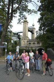 Der ehemalige Museumsleiter Herbert Niewerth führt die Radtour.<br>Foto: LWL/Hudemann