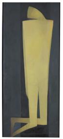 Das Gemälde Schmerzensmann (1949) von Max Imdahl (1925-1988) ist Kunstwerk des Monats Dezember.<br>Foto: LWL/Hanna Neander