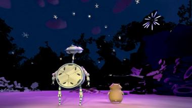 Die mehrfach ausgezeichnete Kindershow "3-2-1 Liftoff!" ist ab dem 3. Januar im LWL-Planetarium in Münster zu sehen.<br>Grafik: krutart
