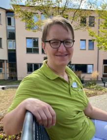 Führt zusammen mit Ramona Wedler zusammen durch die Kurs-Angebote: Elisabeth Schön aus dem LWL-Klinikum Gütersloh.<br>Bild: LWL