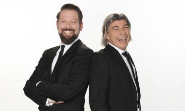 "Onkel Fisch" sind u.a. Gewinner des Stuttgarter Besens 2016 (Publikumspreis), des Deutschen Kabarettpreises 2017 (Sonderpreis), Gauls von Niedersachsen 2017 und weiterer Auszeichnungen.<br>Foto: Michael Zeiss/Z Management Köln
