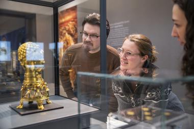 Am Sonntag (5.2.) findet im LWL-Museum für Kunst und Kultur ab 13 Uhr die Finissage zur Ausstellung "Barbarossa. Die Kunst der Herrschaft" (bis 5.2.) statt.<br>Foto: LWL/Hanna Neander