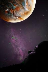 Auf einen philosophischen Dialog können Interessierte bei "Expedio" im LWL-Planetarium gehen.<br>Foto: Annelie Kebschull