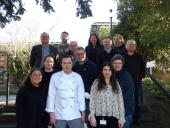 Das engagierte Klimateam der LWL-Klinik Hemer mit Prof. Dr. Jens Bothe, dem Kaufmännischen Direktor (links oben).<br>Foto: LWL/Herstell