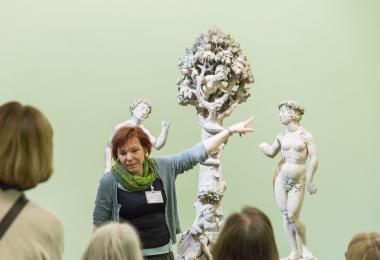Anlässlich des Internationalen Tag der Muttersprache bietet das LWL-Museum für Kunst und Kultur am Samstag (25.2.) kostenlose Rundgänge in verschiedenen Sprachen an.<br>Foto: LWL/Neander
