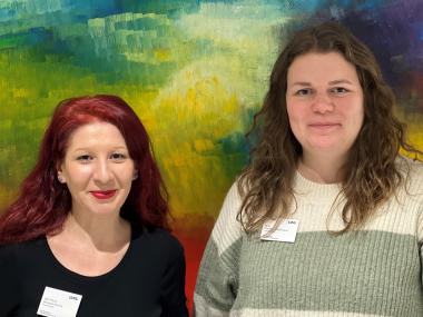 Die Psychologinnen Slavyana Boceva (l.) und Christine Stückemann laden zum Trialog in die LWL-Klinik Dortmund ein.<br>Foto: LWL/Thimm