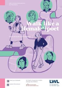 Unter dem Titel "Walk like a [female*] poet" hat die LWL-Literaturkommission einen Audiowalk veröffentlicht, der auf den Spuren von fünf Schriftstellerinnen durch Münsters Innenstadt führt.<br>Foto: LWL