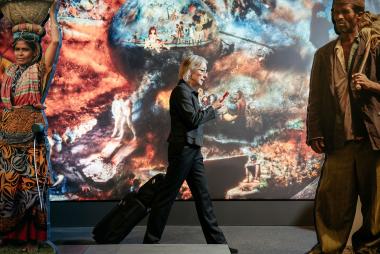 Eine literarische Gradwanderung in der Sonderausstellung &quot;Das Klima&quot; können Interessierte im LWL-Museum für Naturkunde erleben.&lt;br&gt;Foto: LWL/Steinweg 