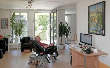 Beim Kurzzeitwohnen werden die Gemeinschaftsräume der festen Wohngruppe mitbenutzt.<br>Foto: LWL