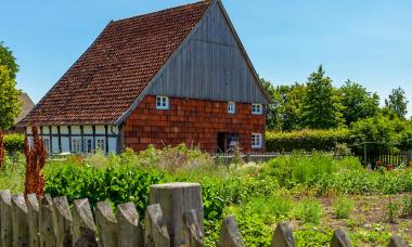 Der Zieglergarten ist zusammen mit dem Zieglerkotten Teil der Dauerausstellung zum Leben der Ziegler in der Heimat.<br>Foto: LWL/Grote