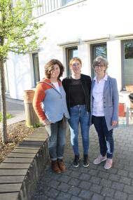 Elke Stanek, Anna Rameil und Anke Blank (von links) haben zum Tag der offenen Tür eingeladen.<br>Foto: LWL