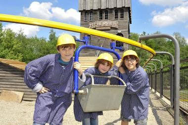 Über Pfingsten - auch am Montag (29.5.) - lädt das Kinderbergwerk Zeche Knirps zum freien Spiel ein.<br>Foto: LWL / Hudemann