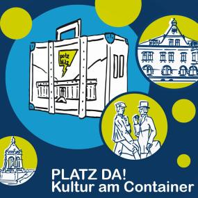 Vom 12. bis 18. Juni veranstaltet das LWL-Preußenmuseum ein Kulturfestival auf dem Simeonsplatz mit Konzerten, Lesungen, Ausstellungen und vielem mehr.<br>Grafik: LWL/Siebert und Meisinger