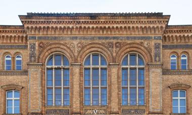 Ehemaliges Gebäude des Askanischen Gymnasiums in Berlin-Kreuzberg.<br>Foto: LWL