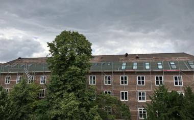 Auf dem Landeshaus in Münster errichtet der LWL-Bau- und Liegenschaftsbetrieb Photovoltaikanlagen.&lt;br&gt;Foto: LWL 