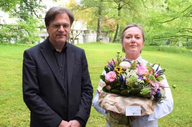 Prof. Dr. Ronald Bottlender, Ärztlicher Direktor, und Tatjana Hoischen, Chefärztin Zentrum für Allgemeinpsychiatrie.&lt;br&gt;Foto: LWL/Bettels 