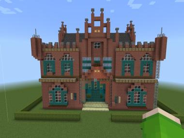 Die Zeche Zollern - nachgebaut im Computerspiel "Minecraft".<br>Foto: LWL 