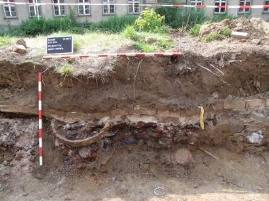 Im Jahr 2017 entdeckten Archäolog:innen der Stadtarchäologie in Soest bei Ausgrabungen mehrere Müllgruben mit über 3.000 Objekten.<br>Foto: Stadtarchäologie Soest